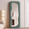 Hovet Wave Boucle Floor or Hanging Mirror