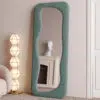 Hovet Wave Boucle Floor or Hanging Mirror