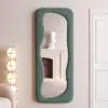 Hovet Wave Boucle Floor or Hanging Mirror
