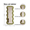 Vanity Wave Velvet Floor or Hanging Mirror