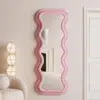 Vanity Wave Velvet Floor or Hanging Mirror