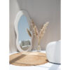 Ramebo Wavy Velvet Squiggly Flannelette Floor Mirror – (3 Sizes)