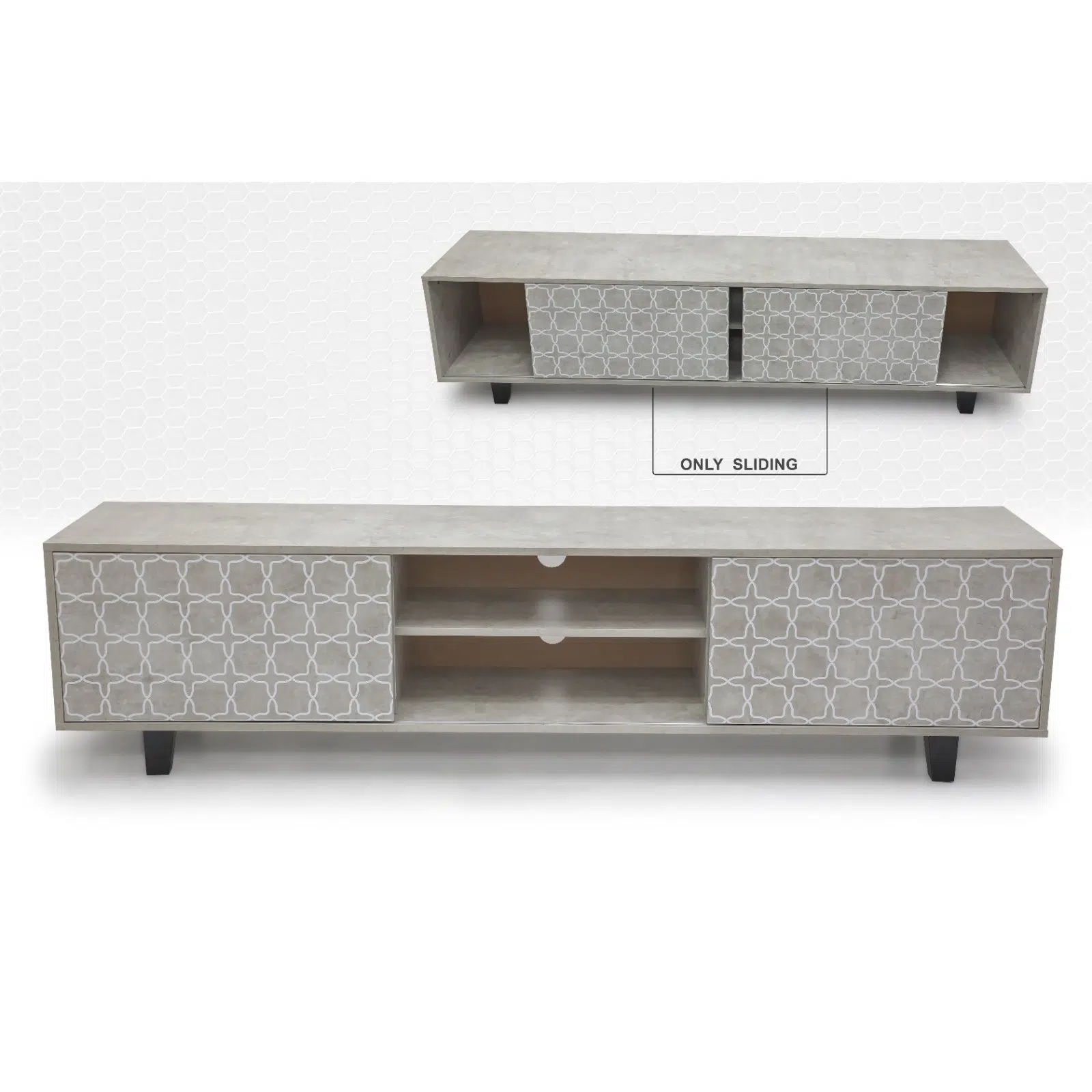 Pietra Tv Unit 180cm – Ashwood