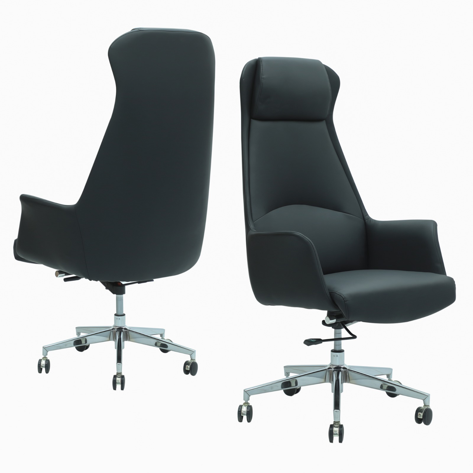 Nieve Boss Office Chair PU Leather 360 Swivel