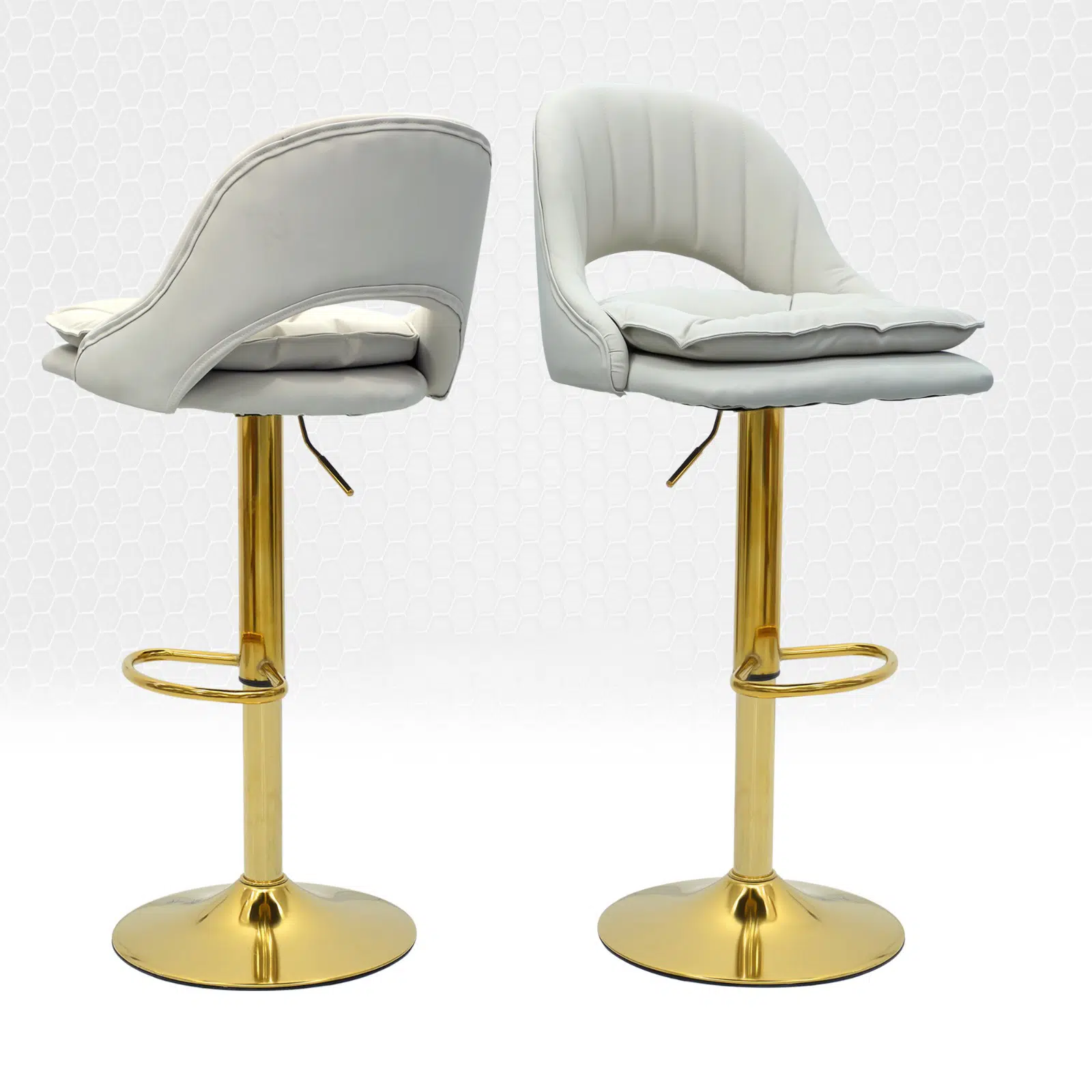 Belsa Counter Bar Stool – White
