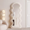 Surface Wave Velvet Floor or Hanging Mirror