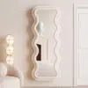 Vanity Wave Velvet Floor or Hanging Mirror