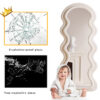 Surface Wave Velvet Floor or Hanging Mirror
