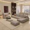Gazini 6 Seater Sectional Leather Sofa