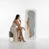 Hovet Wave Boucle Floor or Hanging Mirror