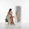 Hovet Wave Boucle Floor or Hanging Mirror