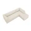 Demi 3-Seater Corduroy Fabric L-Shape Corner Sofa