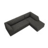 Demi 3-Seater Corduroy Fabric L-Shape Corner Sofa