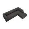 Demi 3-Seater Corduroy Fabric L-Shape Corner Sofa