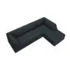 Demi 3-Seater Corduroy Fabric L-Shape Corner Sofa