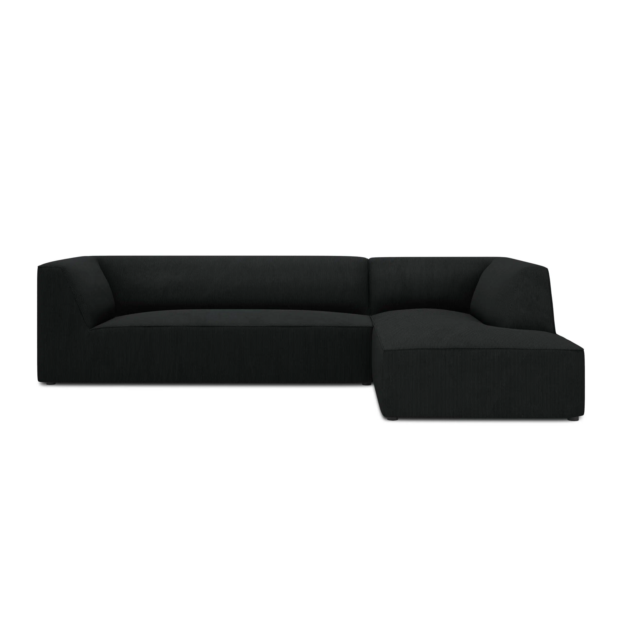 Demi 3-Seater Corduroy Fabric L-Shape Corner Sofa