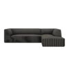 Demi 3-Seater Corduroy Fabric L-Shape Corner Sofa
