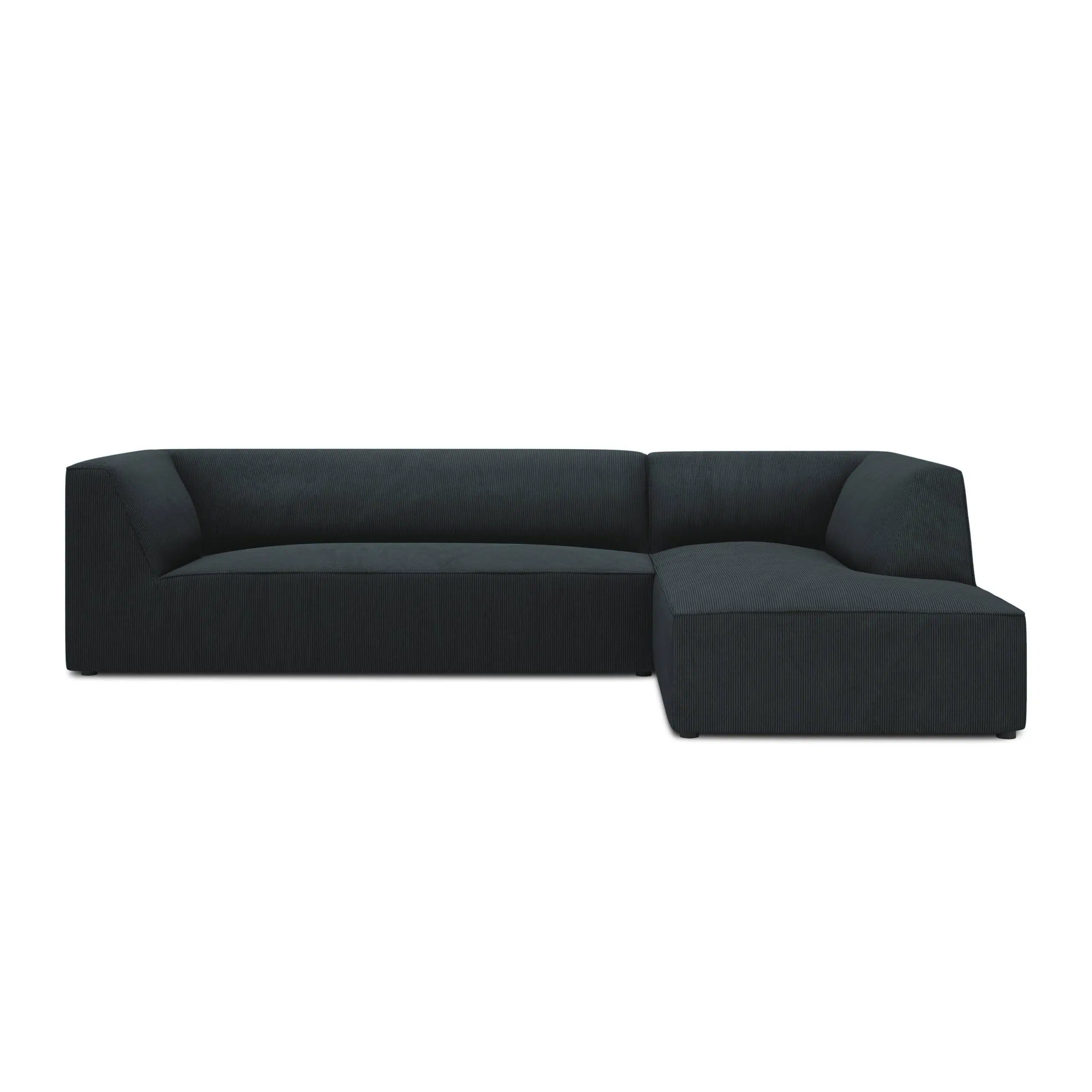 Demi 3-Seater Corduroy Fabric L-Shape Corner Sofa