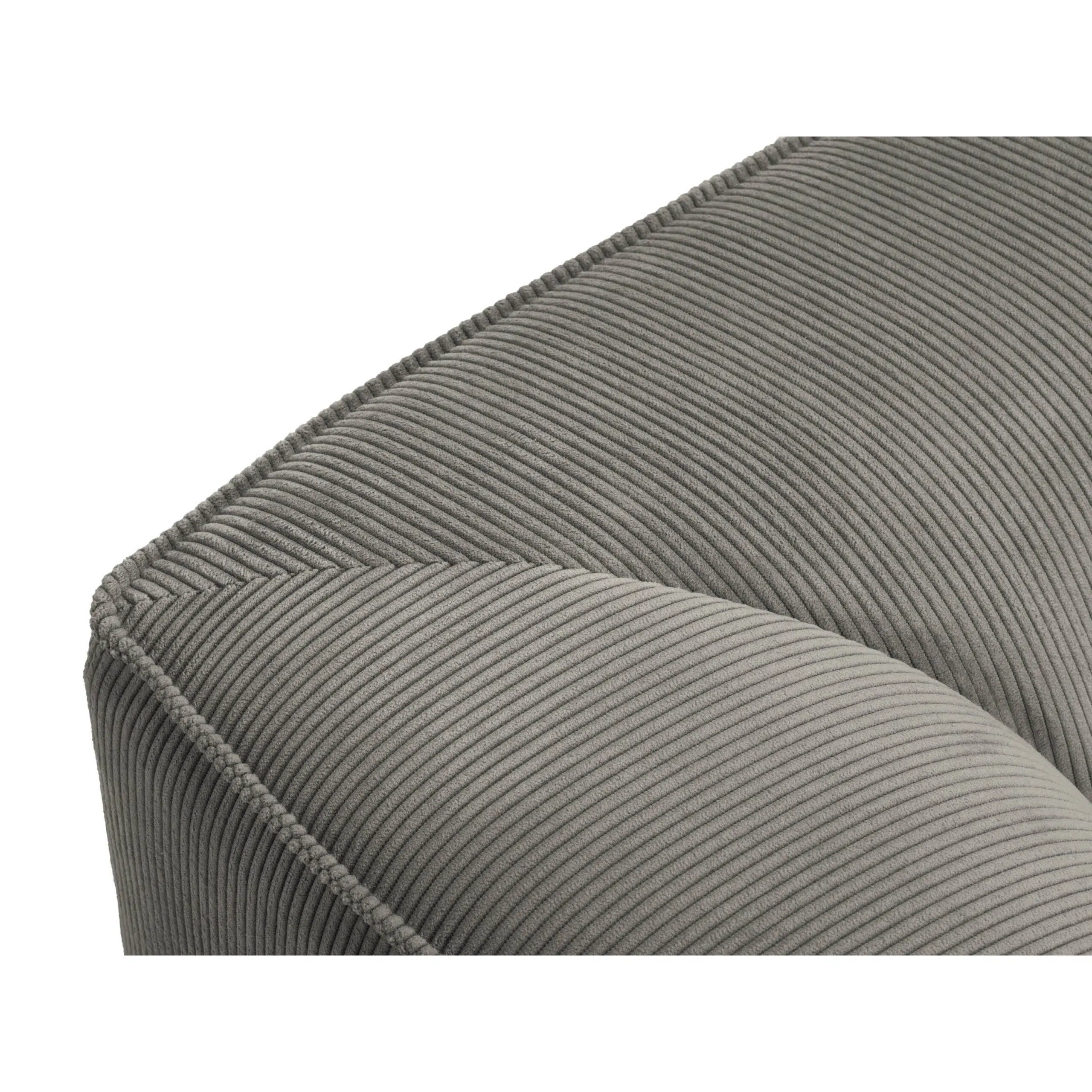 Demi 3-Seater Corduroy Fabric L-Shape Corner Sofa