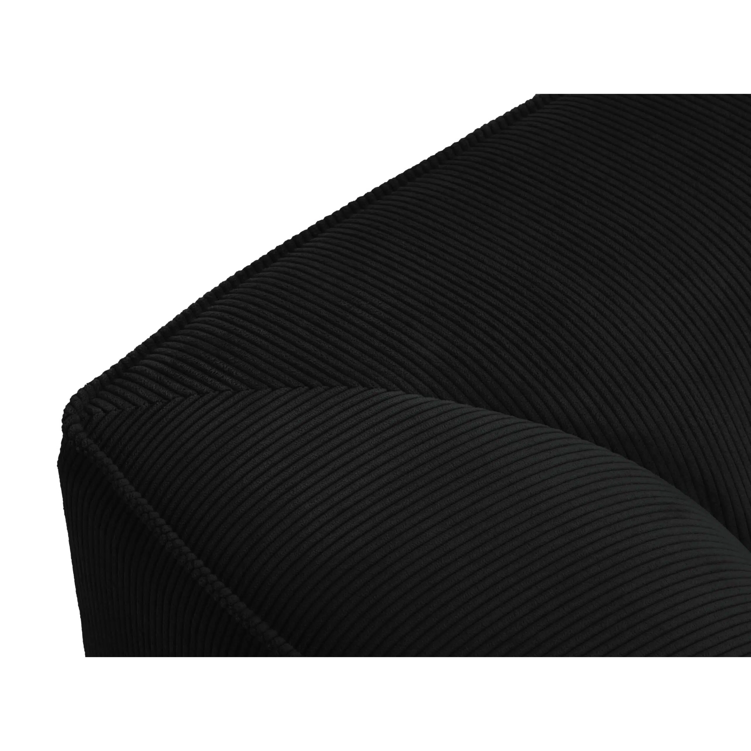Demi 3-Seater Corduroy Fabric L-Shape Corner Sofa