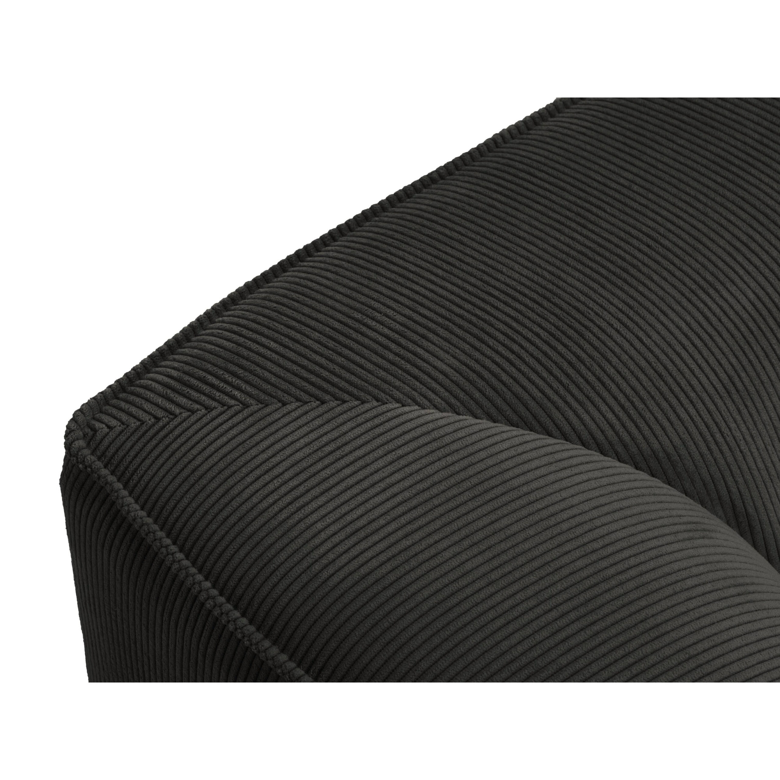 Demi 3-Seater Corduroy Fabric L-Shape Corner Sofa