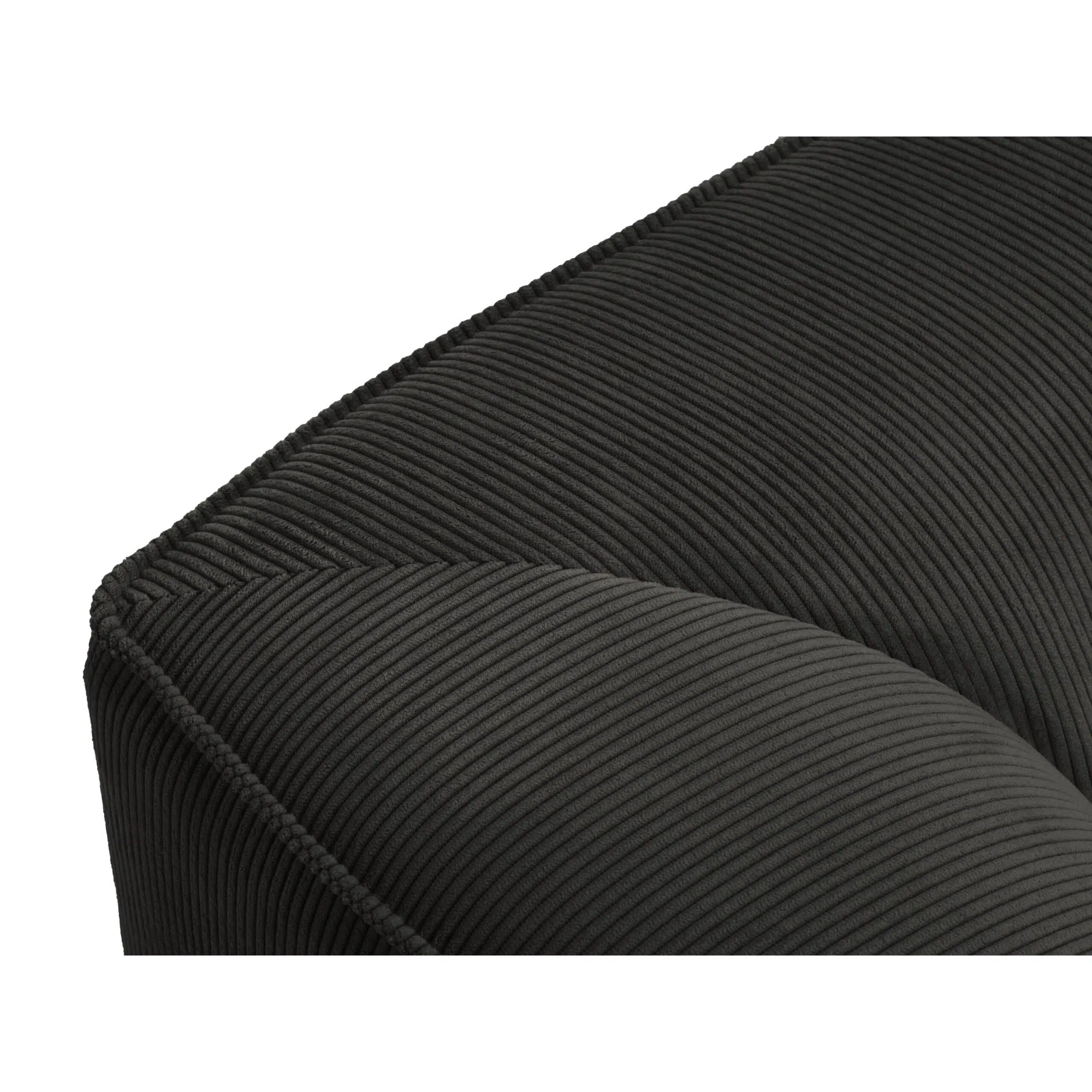 Demi 3-Seater Corduroy Fabric L-Shape Corner Sofa