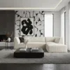 Demi 3-Seater Corduroy Fabric L-Shape Corner Sofa