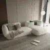 Brentwood 3-Seater Boucle Upholstery L-Shape sofa set