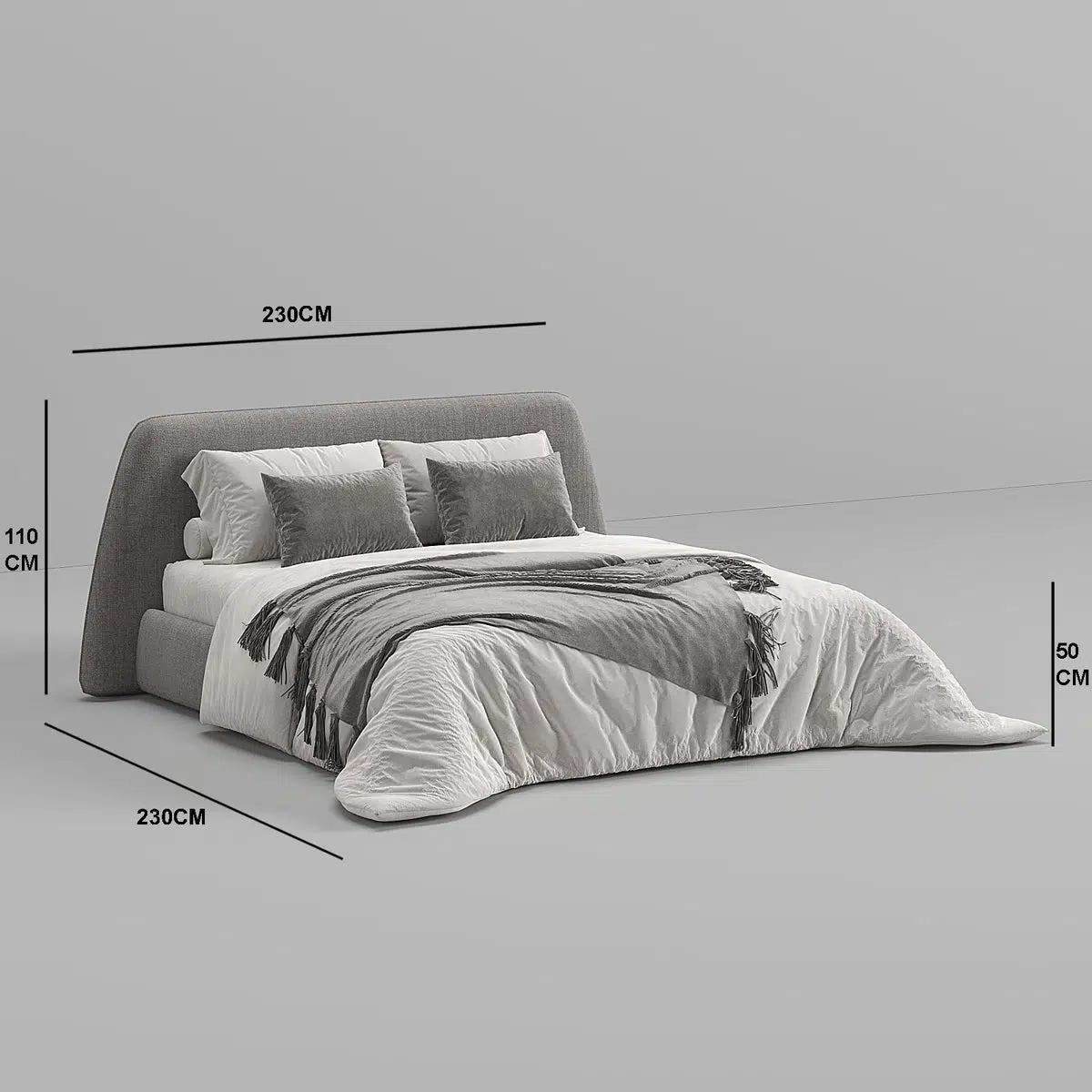 Carson Premium Linen Bed