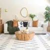 Celine 3 Seater Italian Design Linen Upholstery Sofa – Off-White
