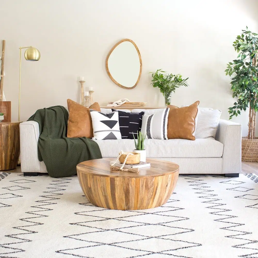 Celine 3 Seater Italian Design Linen Upholstery Sofa – Off-White