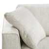 Celine 3 Seater Italian Design Linen Upholstery Sofa – Off-White