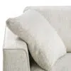 Celine 3 Seater Italian Design Linen Upholstery Sofa – Off-White