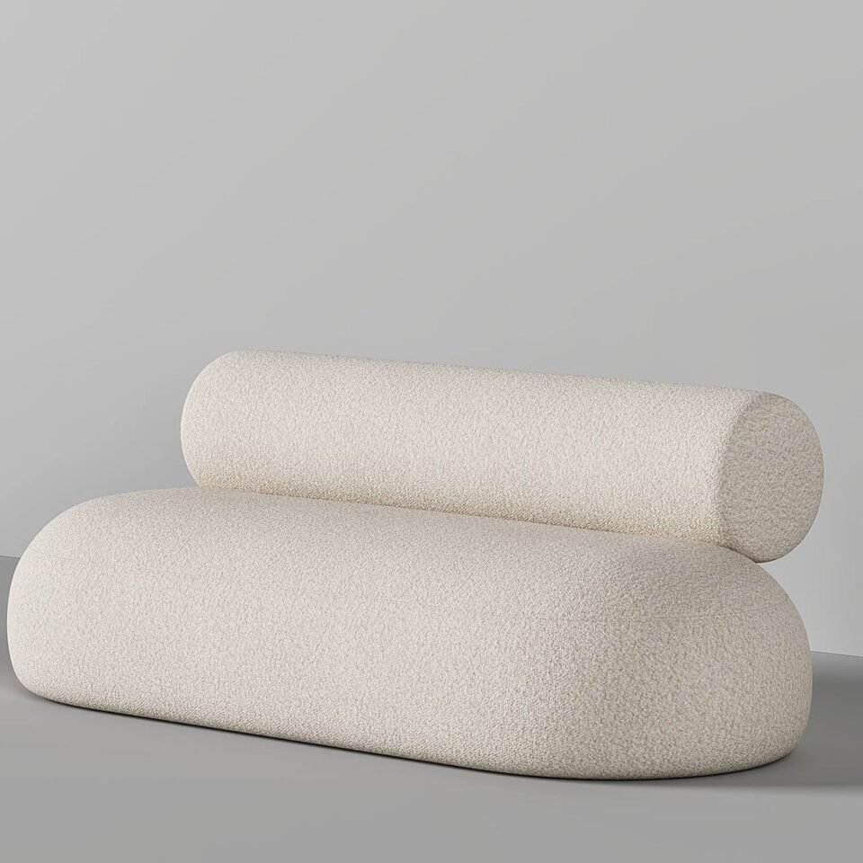 Harper 3 Seater Boucle Upholstery…
