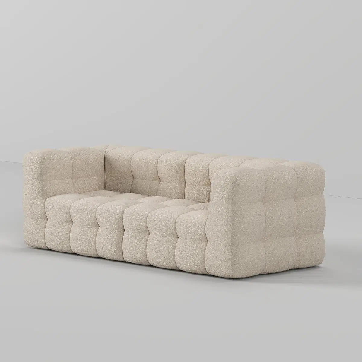 Monroe 2 Seater Tufted Boucle Upholstery