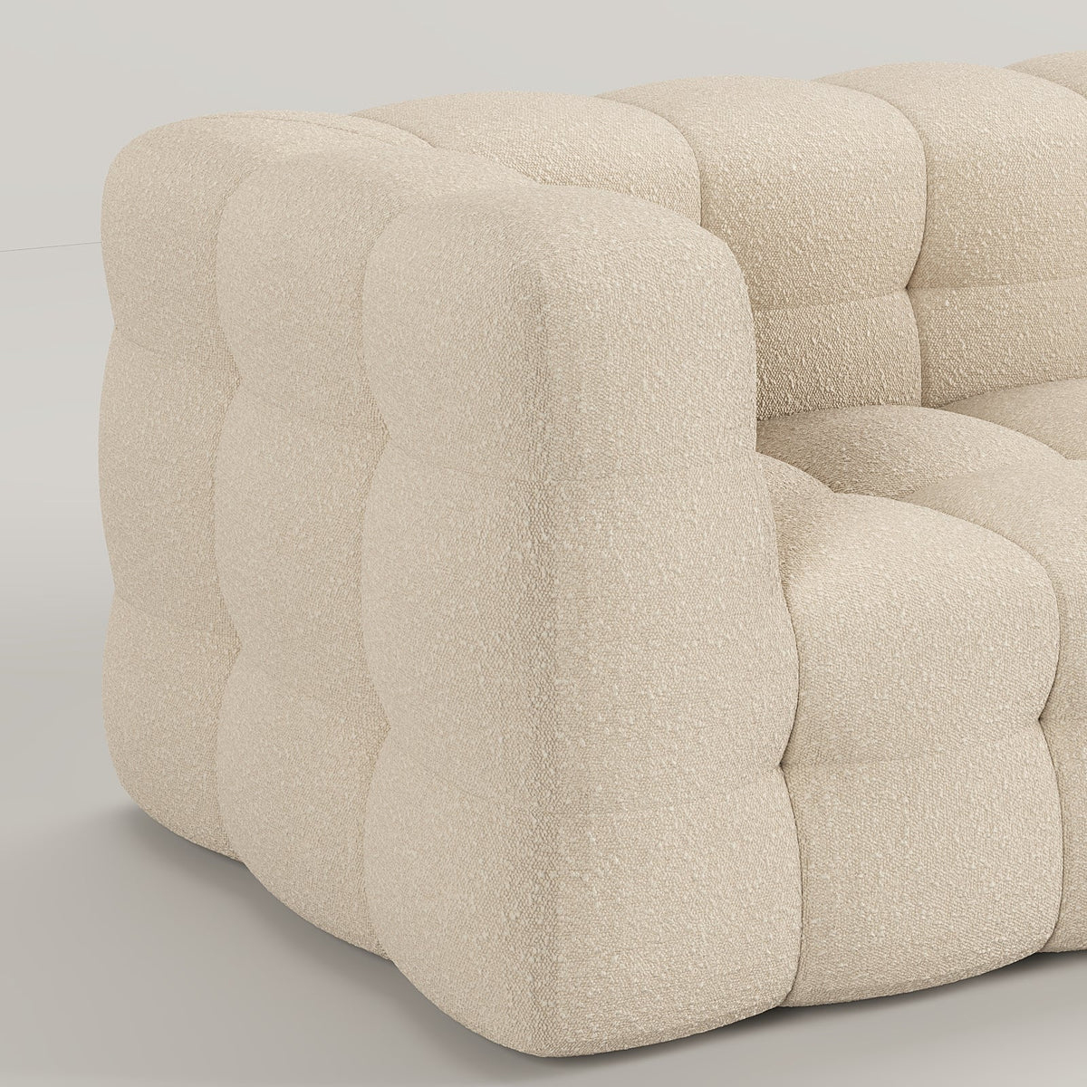 Monroe 2 Seater Tufted Boucle Upholstery