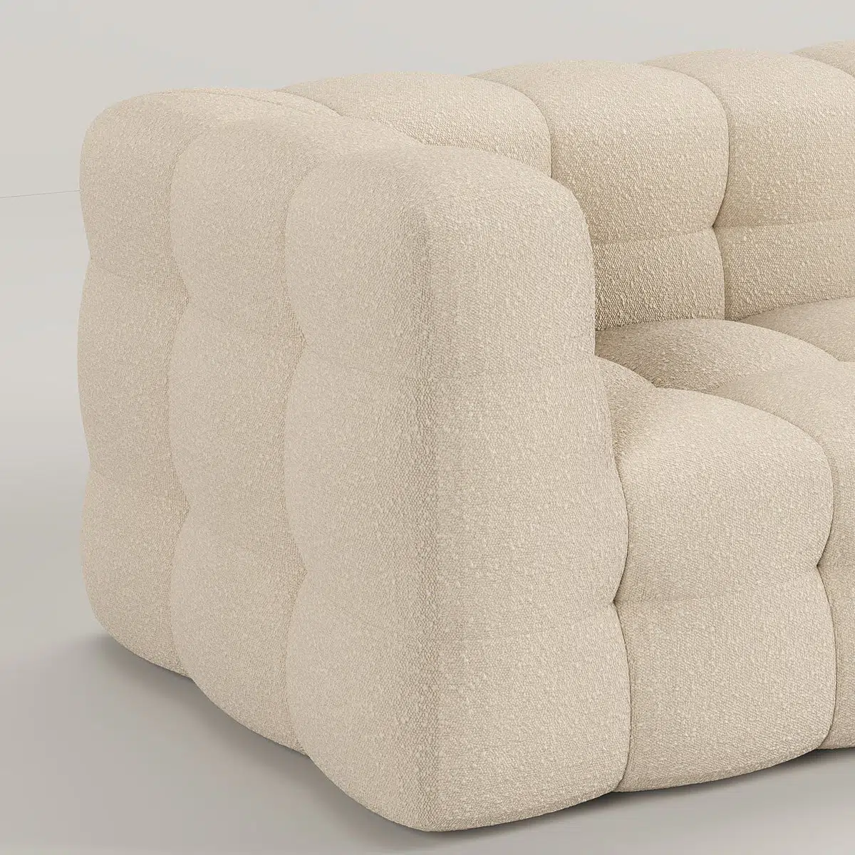 Monroe 2 Seater Tufted Boucle Upholstery