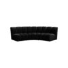 Patterson 3 Seater Symmetrical Corner Velvet Sectional sofa