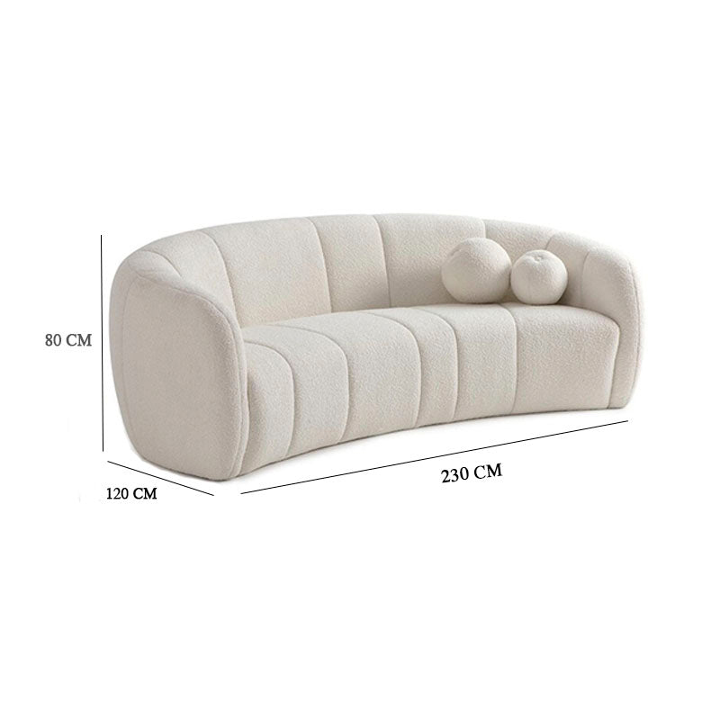 Samson 3 Seater Boucle Upholstery