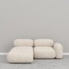 Saxon 2-Seater L-Shape Sofa Set