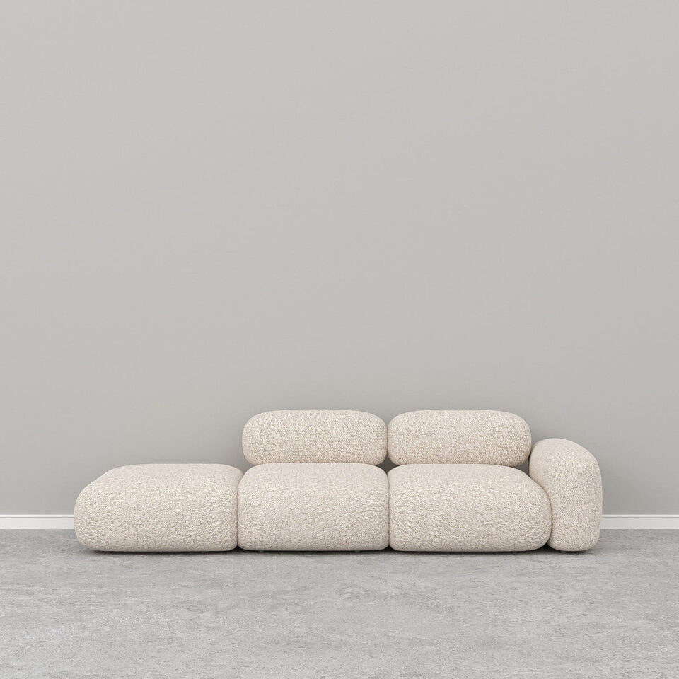 Saxon 2-Seater L-Shape Sofa Set…