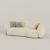 Tuxedo 3 Seater Boucle Upholstery