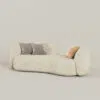 Tuxedo 3 Seater Boucle Upholstery