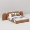 Vail Velvet Upholstery Bed