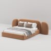 Vail Velvet Upholstery Bed