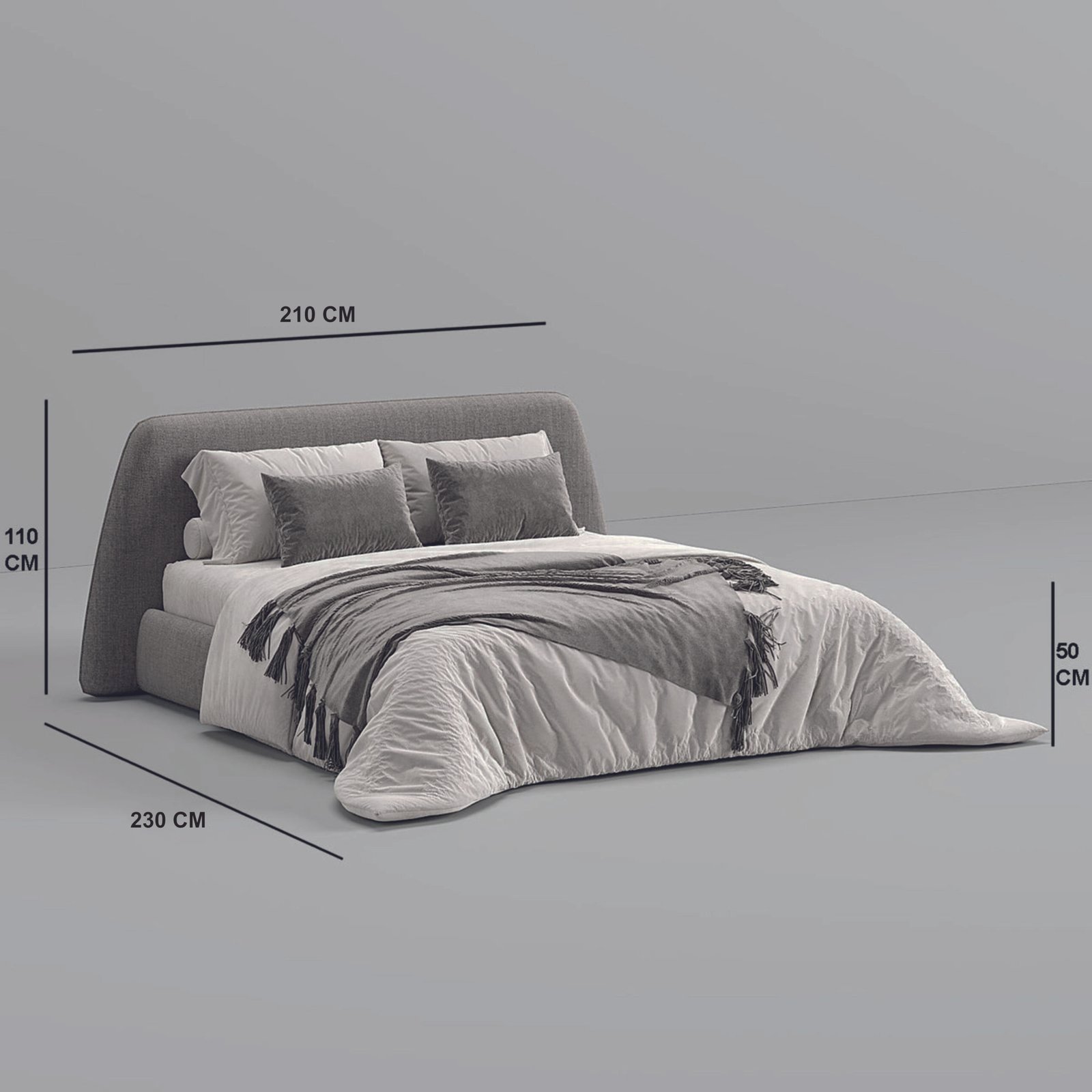 Carson Premium Linen Bed