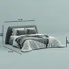 Carson Premium Linen Bed