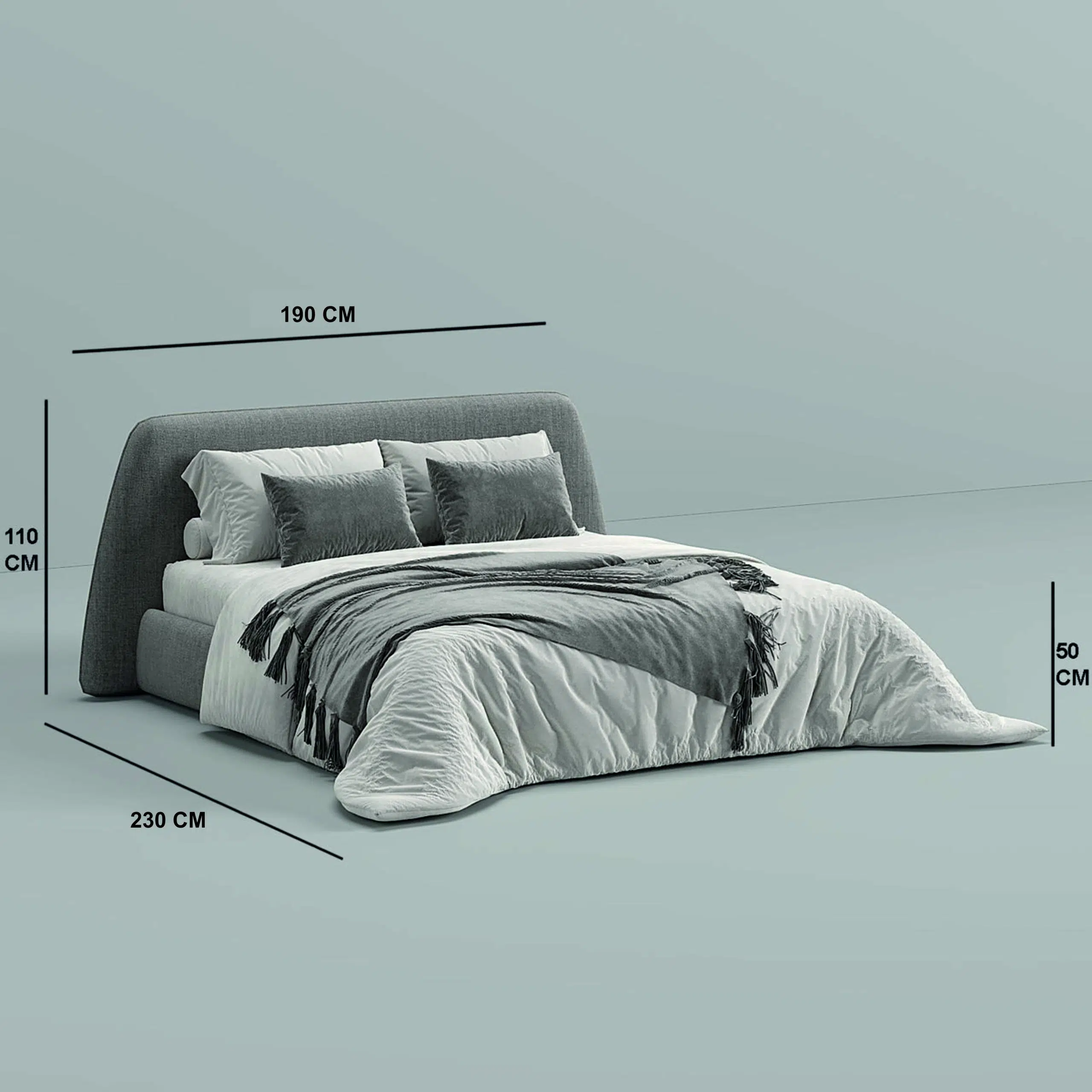 Carson Premium Linen Bed