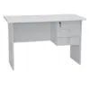 Infinity Executive Office Desk White 120cm