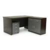 Executive Office Desk With Drawers- Color Walnut 140cm